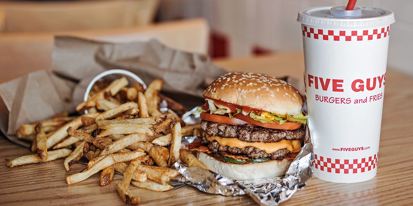 Burgers in Manchester - Five Guys