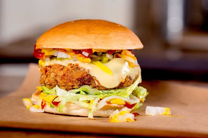 Vegan burger Patty & Bun London